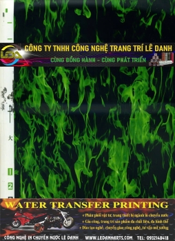 Màng in chuyển nước vân lửa